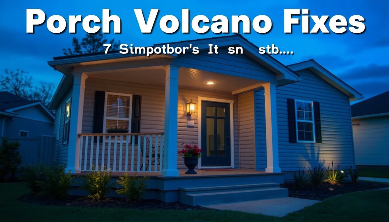 porch volcano hacks mobilehomeexteriors