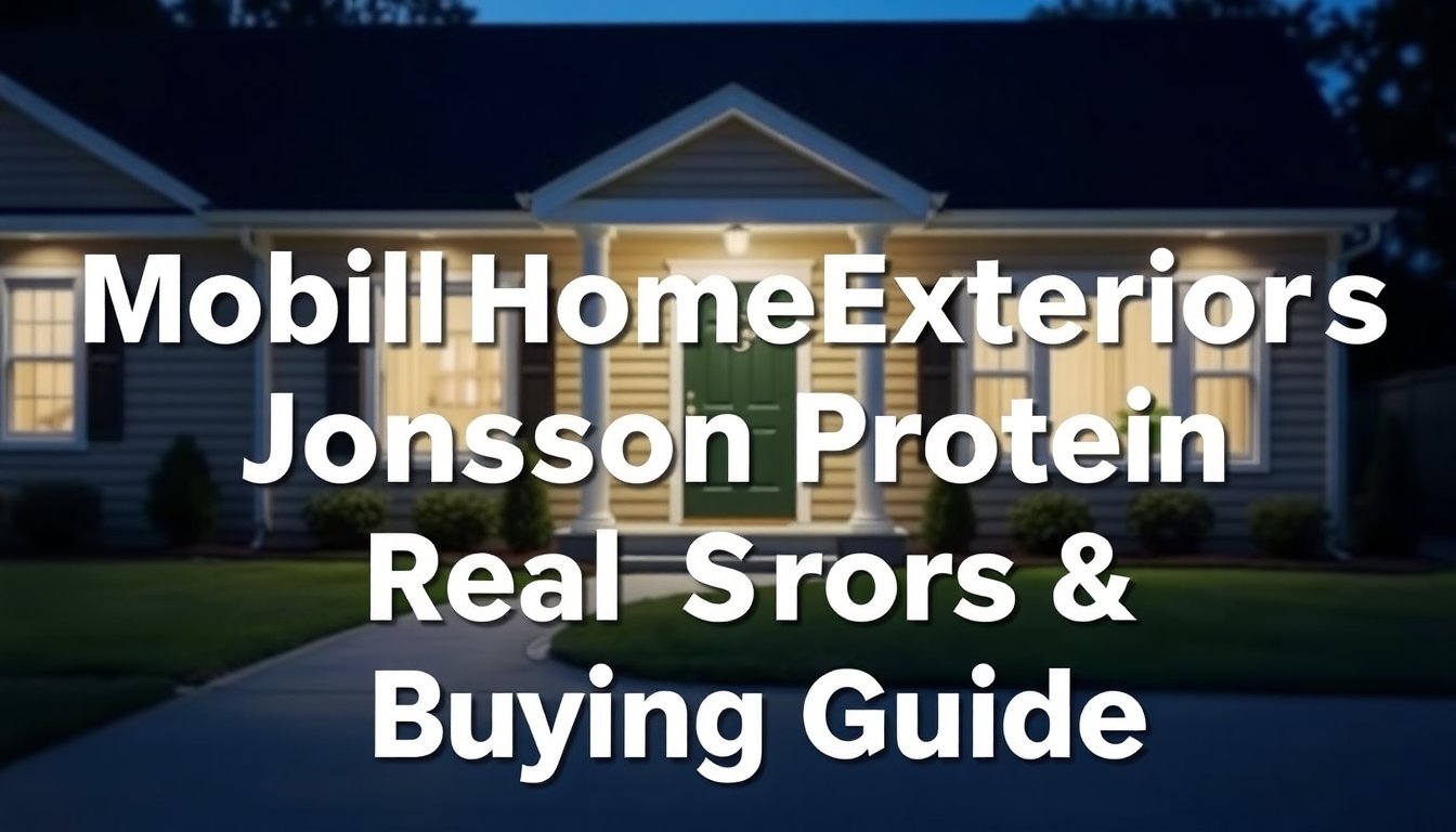 mobilehomeexteriors jonsson protein review