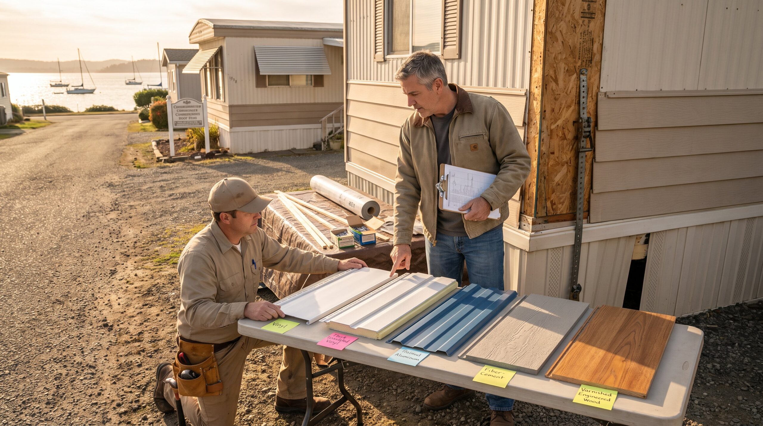 How to Choose Siding for a Mobile Home