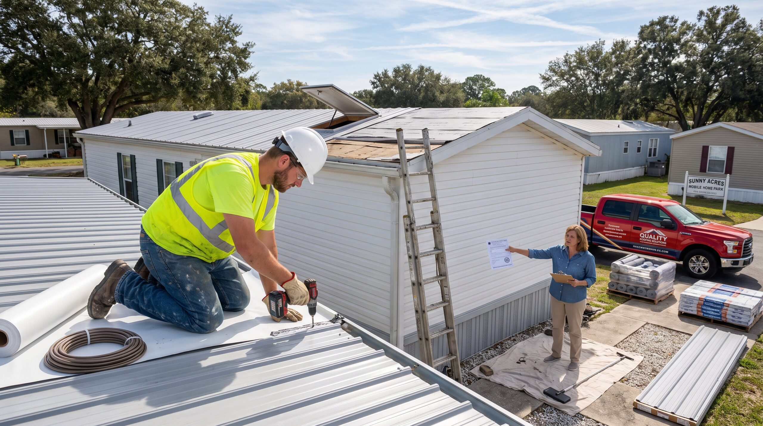 What to Know Before Replacing a Mobile Home Roof