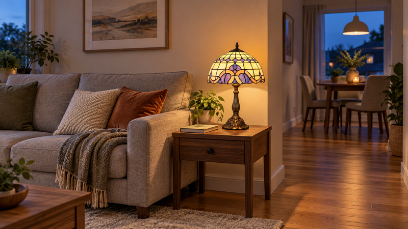 How to Make a Small Living Room More Comfortable After Dark